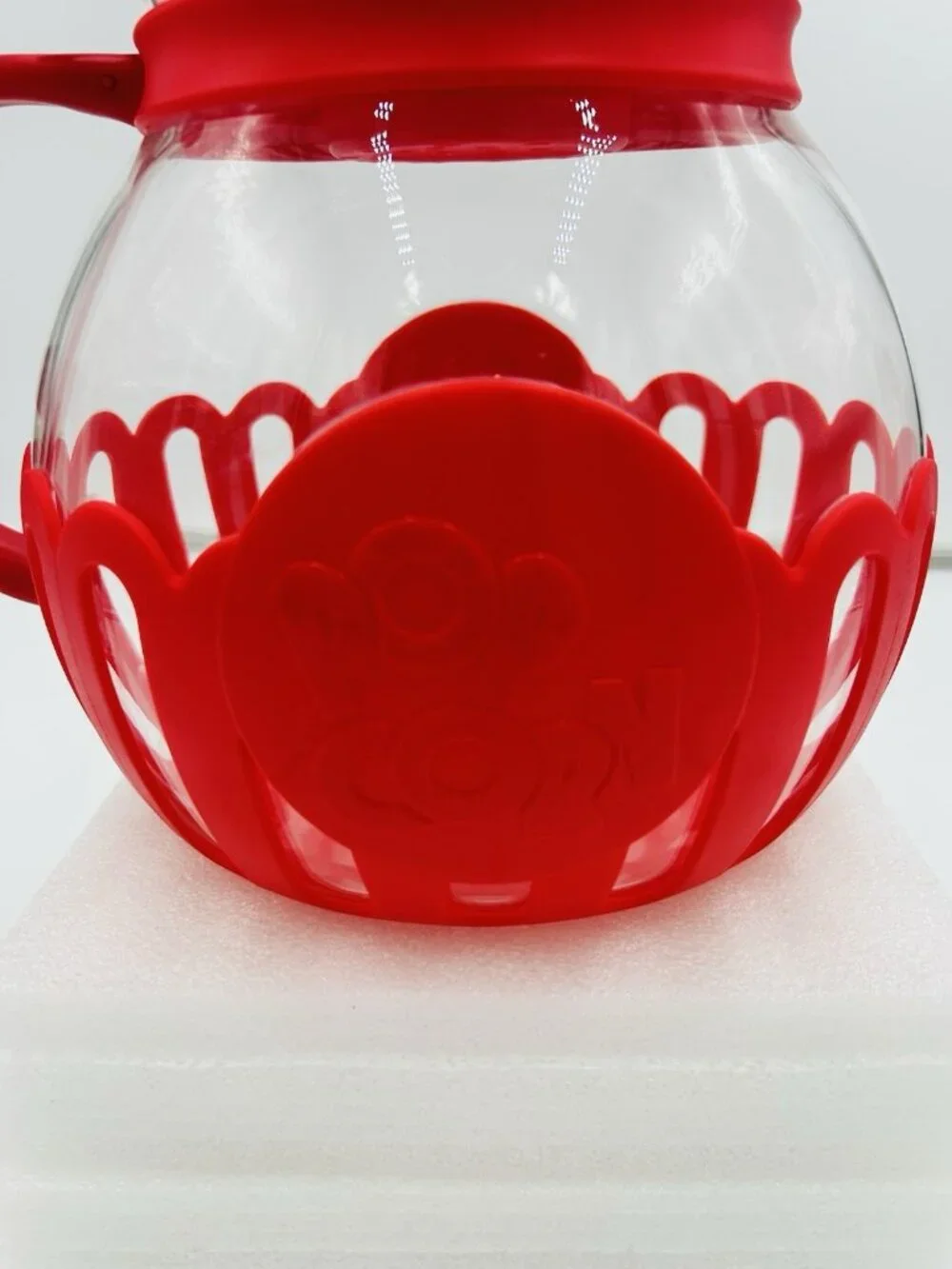 Ecolution Micro-Pop Popcorn Popper With 3-in-1 Lid 1.5 Quart Red